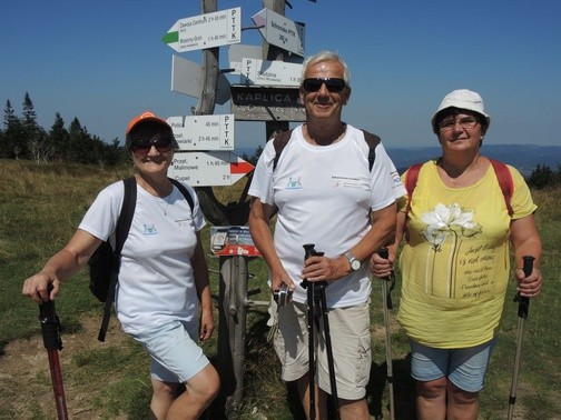 Jadwiga i Józef Lorancowie oraz Alicja Imielska z Łodygowic