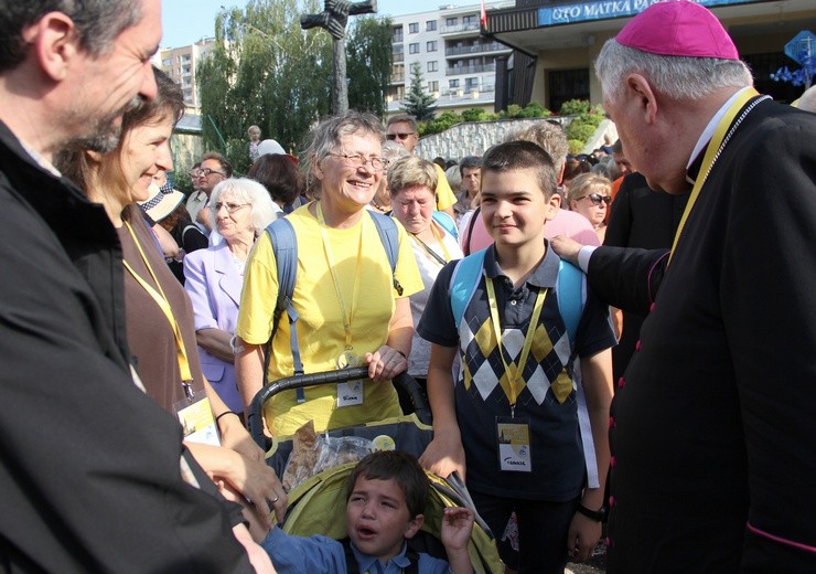 Pierwsze kroki praskich pielgrzymów