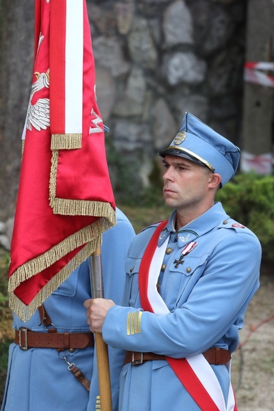 Odsłonięcie pomnika gen. Józefa Hallera