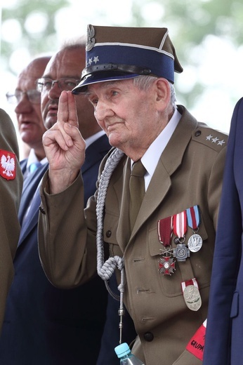 Odsłonięcie pomnika gen. Józefa Hallera