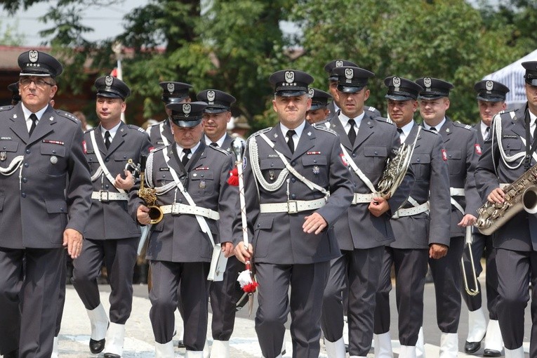 Odsłonięcie pomnika gen. Józefa Hallera