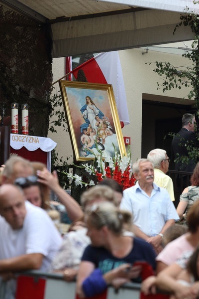 Odsłonięcie pomnika gen. Józefa Hallera