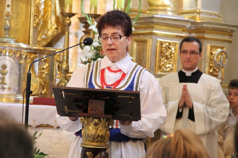 Biskup Andrzej Jeż w Siedliskach k. Bobowej