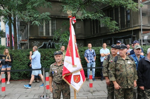 Wyjście Marszu Szlakiem I Kompanii Kadrowej 2018