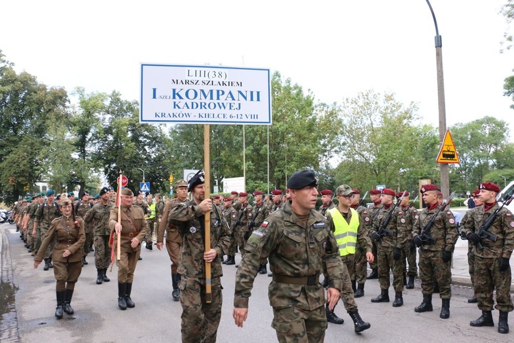 Wyjście Marszu Szlakiem I Kompanii Kadrowej 2018