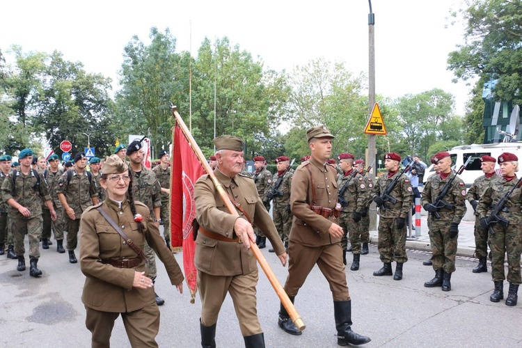 Wyjście Marszu Szlakiem I Kompanii Kadrowej 2018