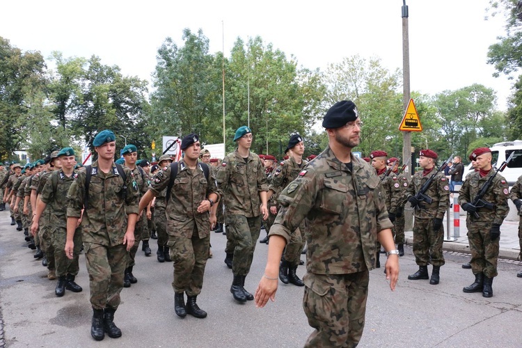 Wyjście Marszu Szlakiem I Kompanii Kadrowej 2018