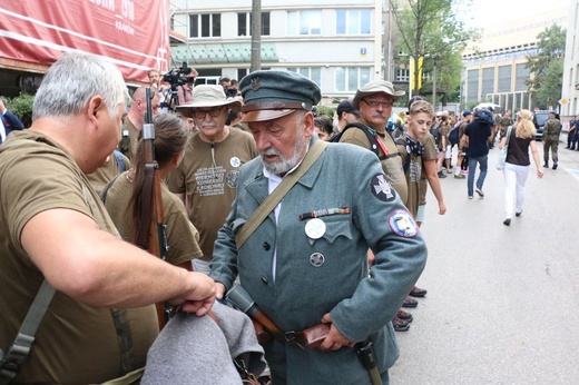 Wyjście Marszu Szlakiem I Kompanii Kadrowej 2018