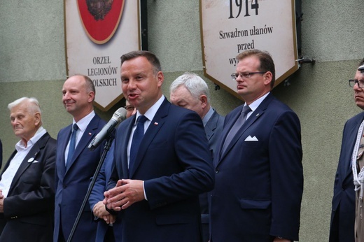 Wyjście Marszu Szlakiem I Kompanii Kadrowej 2018