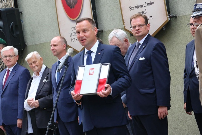 Wyjście Marszu Szlakiem I Kompanii Kadrowej 2018