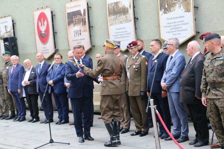 Wyjście Marszu Szlakiem I Kompanii Kadrowej 2018