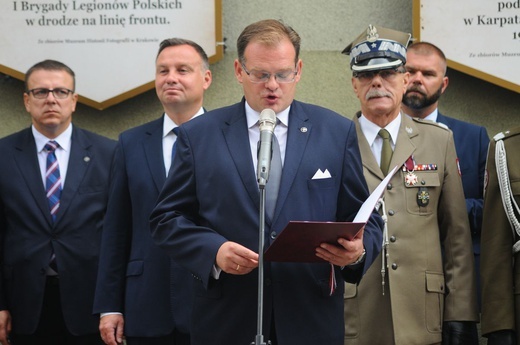 Wyjście Marszu Szlakiem I Kompanii Kadrowej 2018 Cz. 2