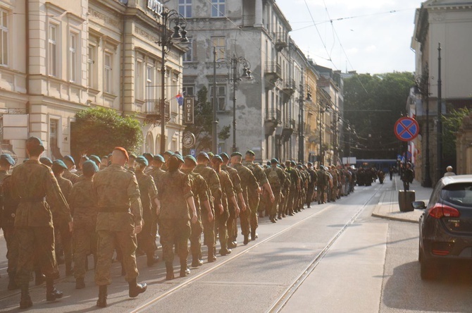 Wyjście Marszu Szlakiem I Kompanii Kadrowej 2018 Cz. 2