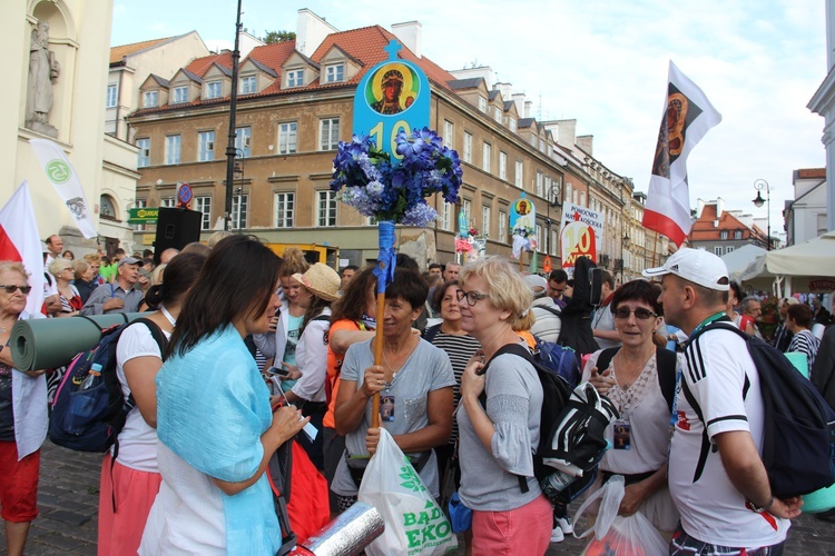 307. Warszawska Pielgrzymka Piesza na szlaku 