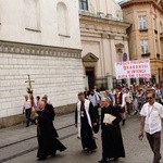 Wyjście 38. Pieszej Pielgrzymki Krakowskiej z Wawelu na Jasną Górę