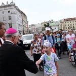 Wyjście 38. Pieszej Pielgrzymki Krakowskiej z Wawelu na Jasną Górę