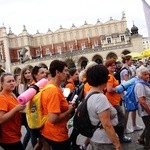 Wyjście 38. Pieszej Pielgrzymki Krakowskiej z Wawelu na Jasną Górę