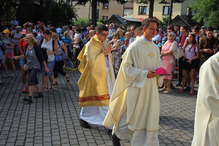 27. Piesza Pielgrzymka Bielsko-Żywiecka na Jasną Górę - Msza św. w Hałcnowie - 2018