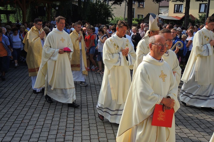 27. Piesza Pielgrzymka Bielsko-Żywiecka na Jasną Górę - Msza św. w Hałcnowie - 2018