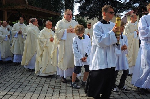 27. Piesza Pielgrzymka Bielsko-Żywiecka na Jasną Górę - Msza św. w Hałcnowie - 2018