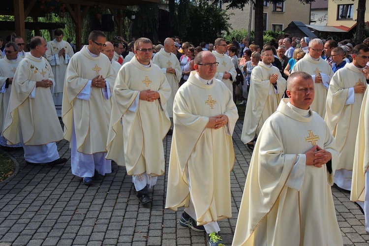 27. Piesza Pielgrzymka Bielsko-Żywiecka na Jasną Górę - Msza św. w Hałcnowie - 2018