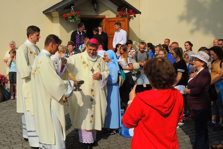 27. Piesza Pielgrzymka Bielsko-Żywiecka na Jasną Górę - Msza św. w Hałcnowie - 2018