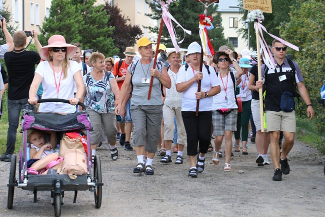 Piesza pielgrzymka z Radomia na Jasną Górę - wyjście