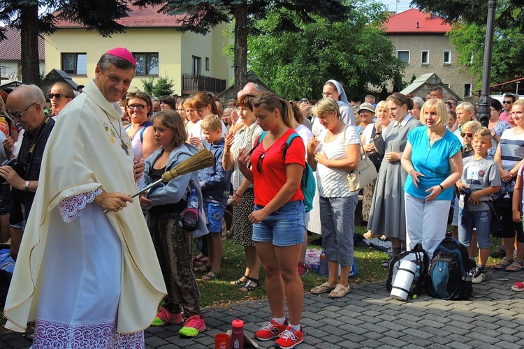 27. Piesza Pielgrzymka Bielsko-Żywiecka na Jasną Górę - Msza św. w Hałcnowie - 2018