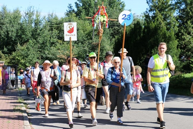 Piesza pielgrzymka z Radomia na Jasną Górę - wyjście