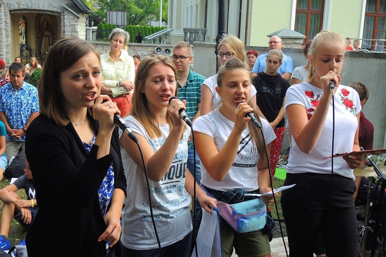 27. Piesza Pielgrzymka Bielsko-Żywiecka na Jasną Górę - Msza św. w Hałcnowie - 2018