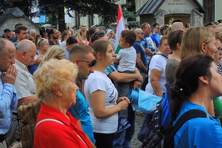 27. Piesza Pielgrzymka Bielsko-Żywiecka na Jasną Górę - Msza św. w Hałcnowie - 2018