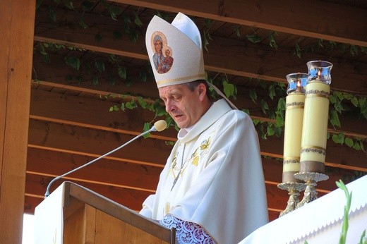 27. Piesza Pielgrzymka Bielsko-Żywiecka na Jasną Górę - Msza św. w Hałcnowie - 2018