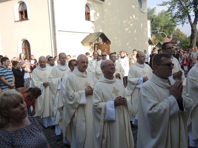 27. Piesza Pielgrzymka Bielsko-Żywiecka na Jasną Górę - Msza św. w Hałcnowie - 2018