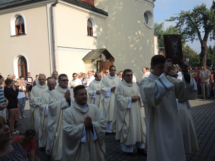 27. Piesza Pielgrzymka Bielsko-Żywiecka na Jasną Górę - Msza św. w Hałcnowie - 2018