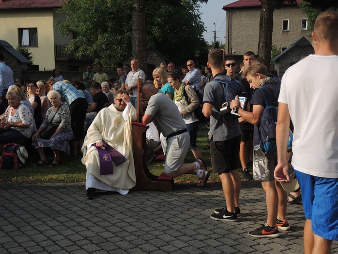 27. Piesza Pielgrzymka Bielsko-Żywiecka na Jasną Górę - Msza św. w Hałcnowie - 2018