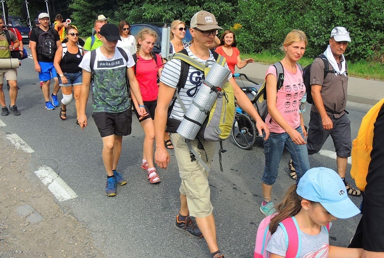 Z Bielska-Białej na Jasną Górę 2018 - grupa 8 i 9