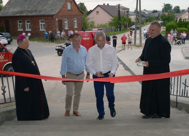 Parafia w Lipie - poświęcenie po renowacji