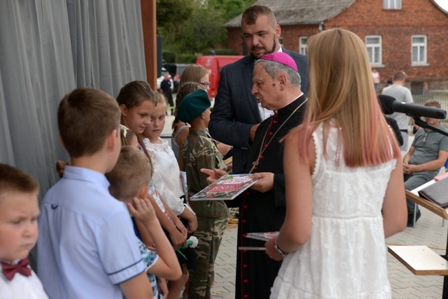 Parafia w Lipie - poświęcenie po renowacji