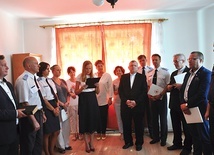 W uroczystym otwarciu uczestniczyli m.in. przedstawiciele służby więziennej.