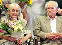 ▲	28 lipca życzenia jubilatom złożyły władze samorządowe.