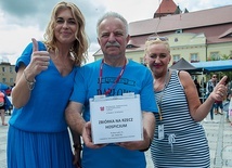 ▲	Po raz szósty fundacja namówiła darłowian do pomagania hospicjum.