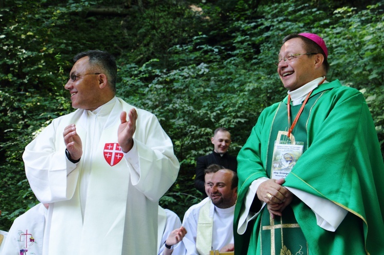 Abp Grzegorz Ryś w odwiedzinach u wspólnoty śródmiejskiej 38. PPK