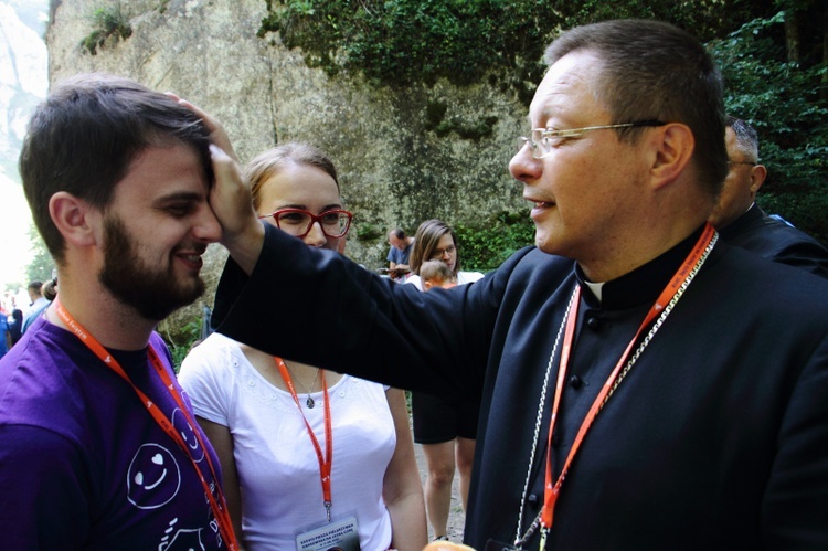 Abp Grzegorz Ryś w odwiedzinach u wspólnoty śródmiejskiej 38. PPK