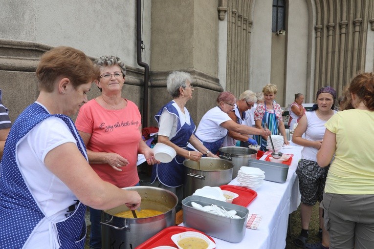 Pielgrzymi hałcnowscy w Wilamowicach - 2018