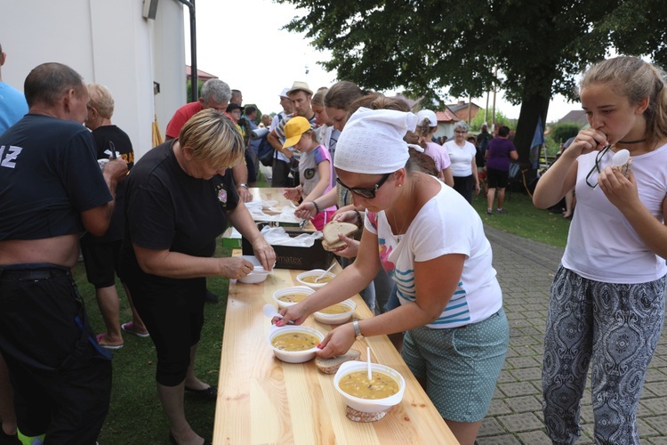 Pielgrzymi hałcnowscy w Bielanach - 2018