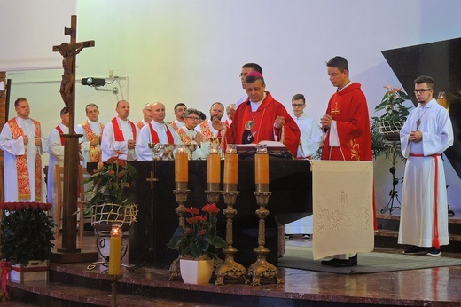 35. Pielgrzymka Oświęcimska na Jasną Górę - Msza św. u św. Maksymiliana