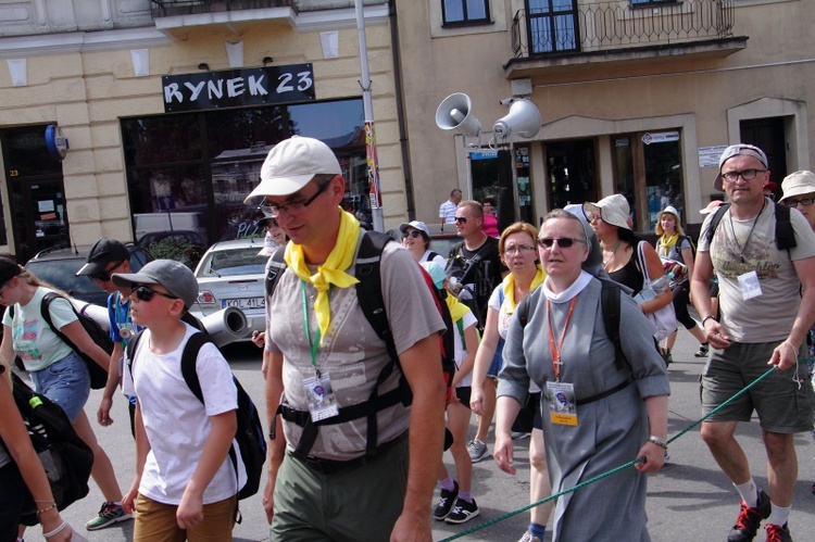 Wspólnota III prokocimsko-podgórska 38. PPK w drodze na Jasną Górę