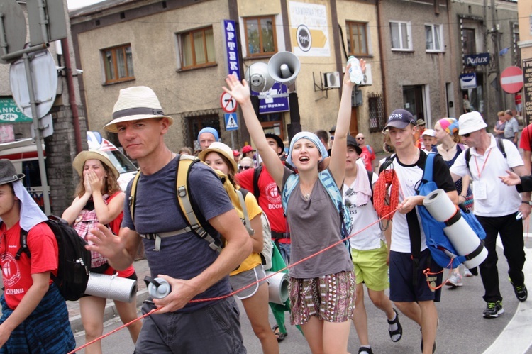 Wspólnota I prądnicka 38. PPK podczas postoju w Wolbromiu