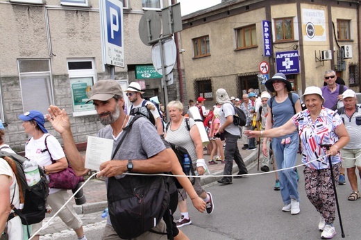 Wspólnota I prądnicka 38. PPK podczas postoju w Wolbromiu