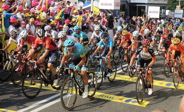 Kolarski Tour de Pologne w Bielsku-Białej 2018